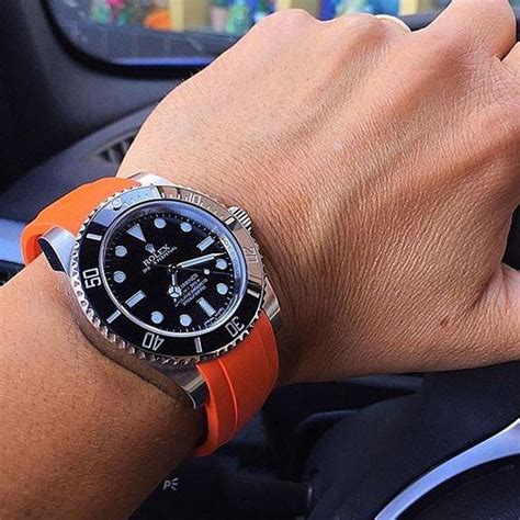 rolex submariner endlinks rubber strap|everest curved end rubber strap.